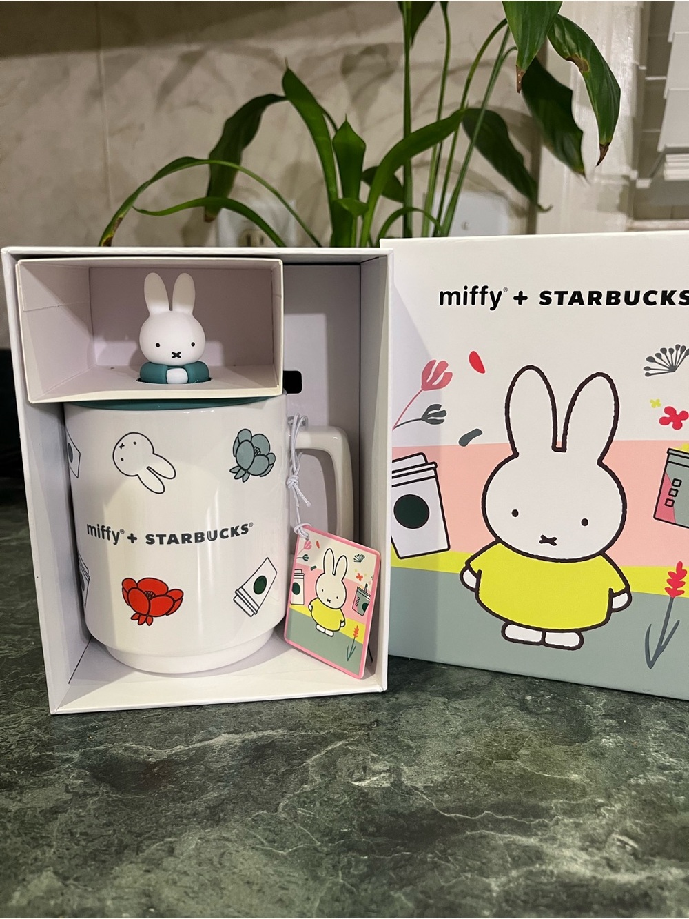 *NWT* Starbucks + Miffy 2026 Limited Edition Ceramic Mug 14 oz